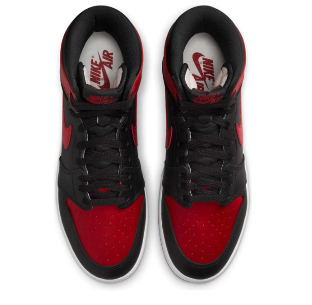 Air Jordan 1 High ’85 “Bred” (2025) – Black & Red | HV6674-067