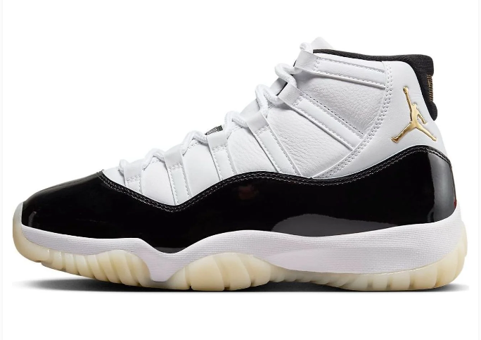 Air Jordan 11 Retro “Gratitude” (2023) – White / Black / Metallic Gold