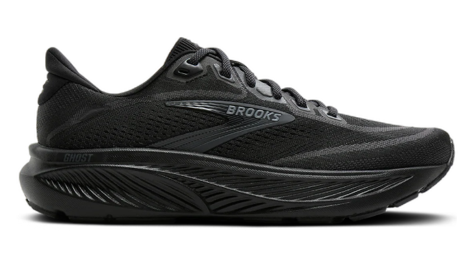 Brooks Ghost 18 Running Shoes – Black & Charcoal