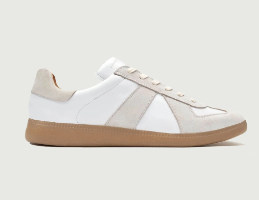 GAT Low-Top Sneakers – White & Gum