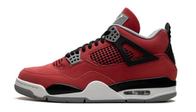 Air Jordan 4 Retro “Toro Bravo” (2026) – Fire Red / Black / Grey
