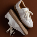 GAT Low-Top Sneakers – White & Gum