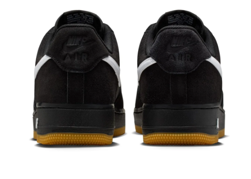 Nike Air Force 1 Low ’07 LV8 Men's Sneakers – Black, White & Gum