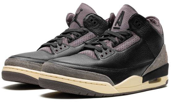 A Ma Maniére x Air Jordan 3 Women’s “While You Were Sleeping” – Black / Flat Pewter / Violet Ore