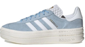 adidas Gazelle Bold “Clear Sky” Women's Platform Sneakers – Blue & White | ID6991