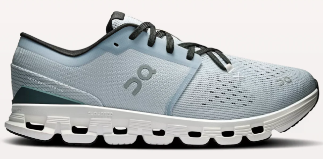 On Cloud X 4 Men's Training Shoes - Light Blue / White (Clearance)