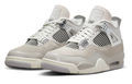 Air Jordan 4 Retro “Frozen Moments” Women's Sneakers – Grey & Silver | AQ9129-001