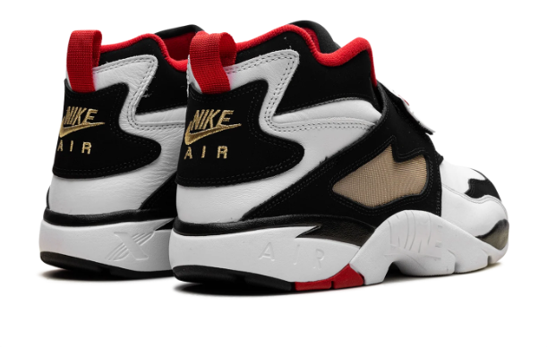 Nike Air Diamond Turf “49ers” (2025) – White, Black & Red | FZ8224-100