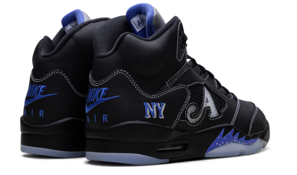 Awake NY x Air Jordan 5 'Racer Blue' Sneakers – Black / Blue / Grey