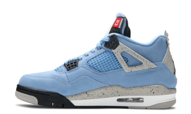 Air Jordan 4 Retro “University Blue” – Blue / Cement Grey / Black