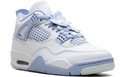 Air Jordan 4 'Aluminum' Women's Sneakers – White / Light Blue