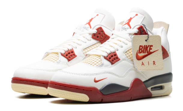 Nigel Sylvester x Air Jordan 4 “Brick After Brick” – Sail / Brick Red / Black / Grey