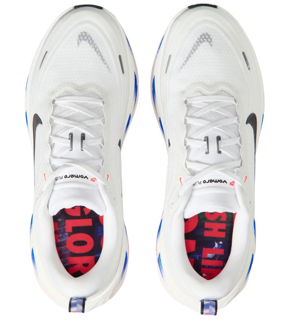 Nike Zoom Vomero Plus Women's Running Shoes – White / Blue / Black