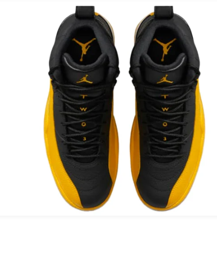 Air Jordan 12 Retro “University Gold” – Black / University Gold