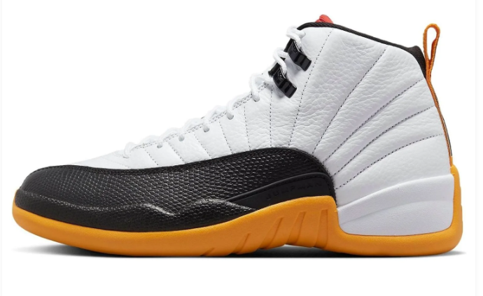Air Jordan 12 Retro '25 Years in China' Sneakers – White / Black / Yellow