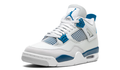 Air Jordan 4 OG “Military Blue” (2024) – White / Neutral Grey / Military Blue