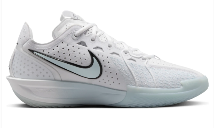 Nike Air Zoom GT Cut 3 EP Basketball Shoes – White / Glacier Blue