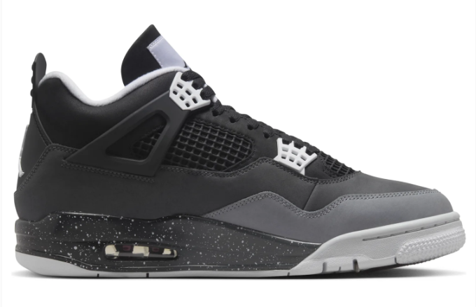 Air Jordan 4 Retro “Fear” (2024) – Light Grey / Dark Grey / Black