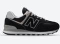 New Balance 574 Men's Wide Fit – Black & Grey