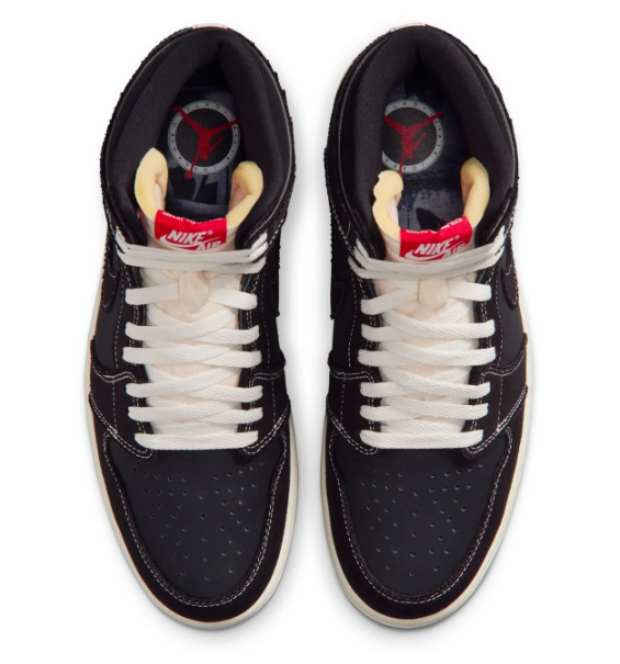 Air Jordan 1 Retro High OG “Flight Club” Men's Sneakers – Black / University Red / Sail