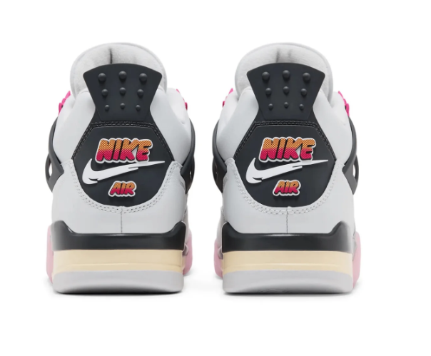 Air Jordan 4 Retro “Comic” – Off-White, Pink & Black