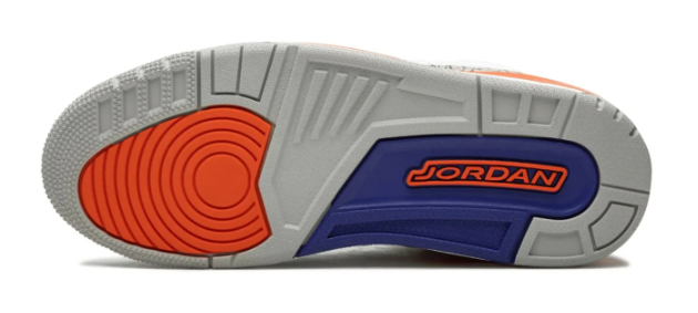 Air Jordan 3 Retro “Knicks” – White, Blue & Orange