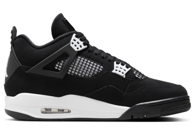 Air Jordan 4 Retro “White Thunder” – Black / White