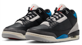 Air Jordan 3 “Rare Air” – Black / Grey / Blue
