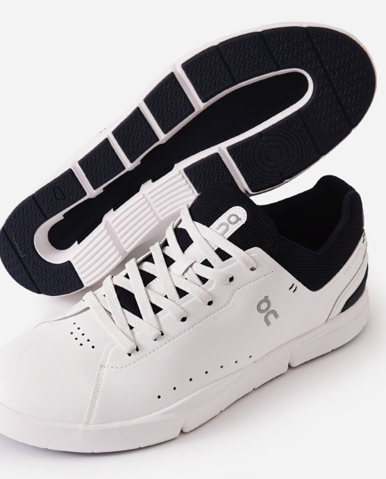 On Men's THE ROGER Advantage, White/Black