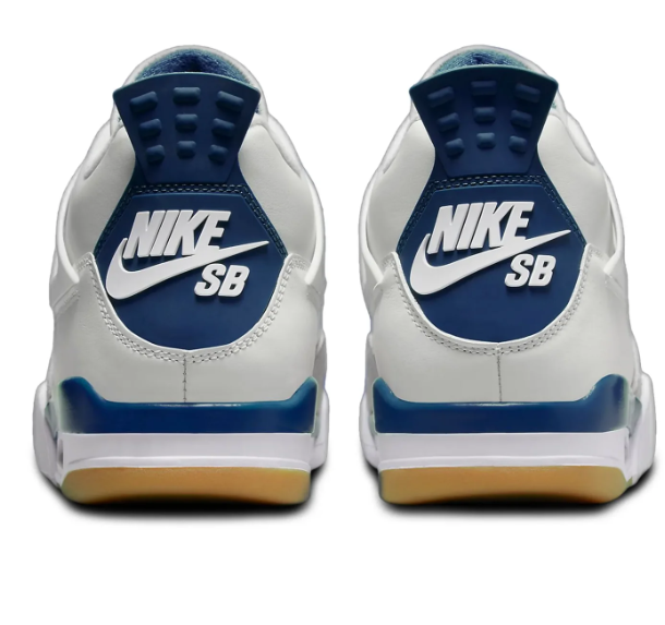Nike SB x Air Jordan 4 Sneakers – White / Navy