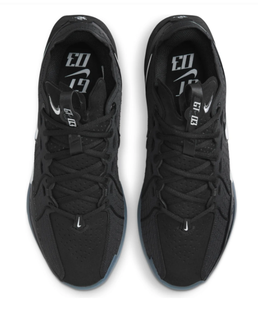 Nike Air Zoom GT Cut 3 EP Basketball Shoes – Black / White