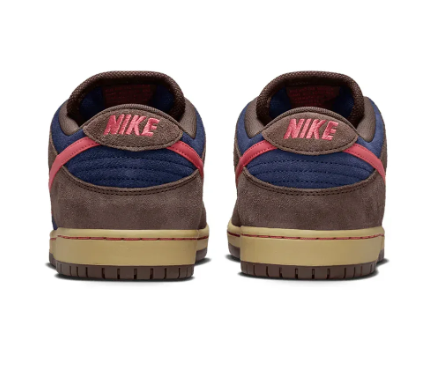 Nike SB Dunk Low Pro Skate Shoes – Baroque Brown / Adobe / Midnight Navy