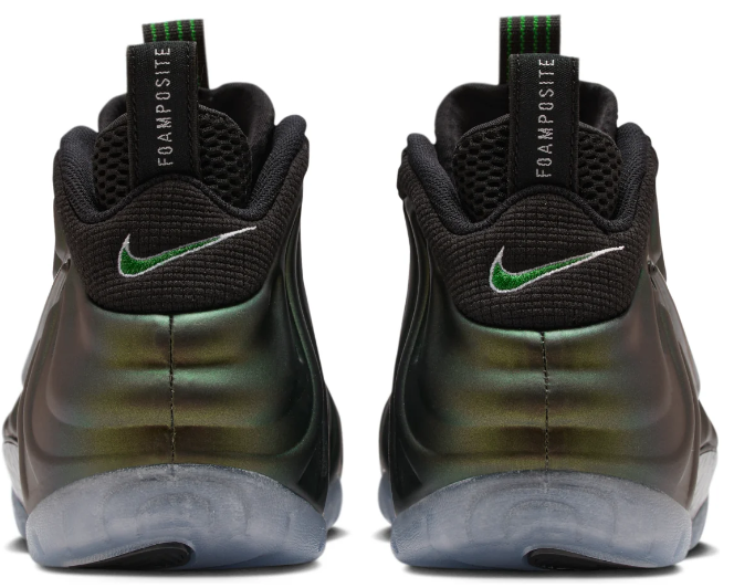 Nike Air Foamposite Pro 'Pine Green' Sneakers – Green / Black