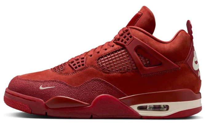 Nigel Sylvester x Air Jordan 4 Retro OG SP 'Brick by Brick' Sneakers – Firewood Orange / Sail