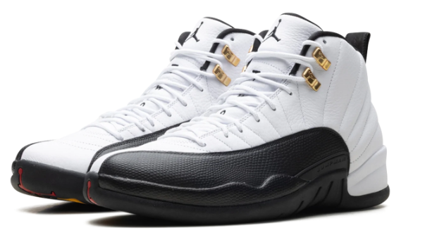 Air Jordan 12 “Taxi” (2025) Sneakers – White / Black