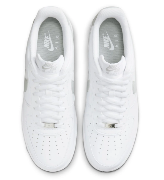 Nike Air Force 1 Low '07 Men's Sneakers – White / Wolf Grey