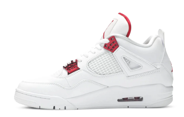 Air Jordan 4 Retro “Red Metallic” – White & University Red