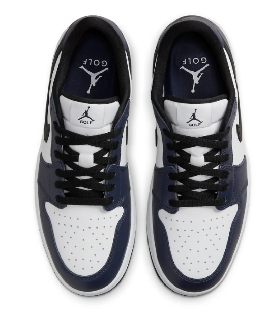 Air Jordan 1 Retro Low Golf “Midnight Navy” – White / Navy / Black