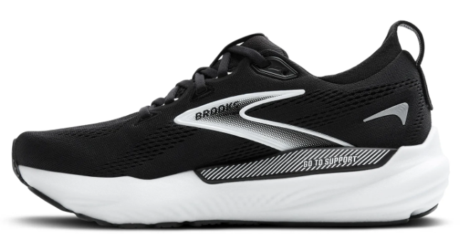 Brooks Glycerin GTS 22 Running Shoes – Black, Grey & White