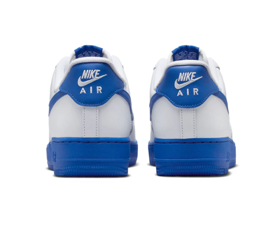 Nike Air Force 1 Low '07 Men's Sneakers – White / Game Royal