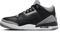 Air Jordan 3 OG “Black Cement” (2024) – Black / Cement Grey / Red