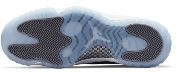 Air Jordan 11 Retro 'Cool Grey' Sneakers – Grey / White / Icy Blue