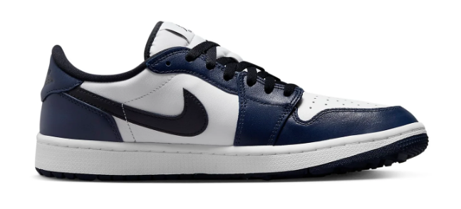 Air Jordan 1 Retro Low Golf “Midnight Navy” – White / Navy / Black
