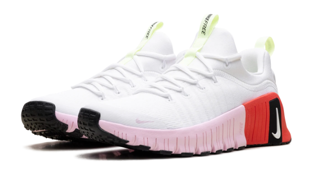 Nike Free Metcon 6 Women's Training Shoes - White / Pink / Bright Crimson | IB4526-100