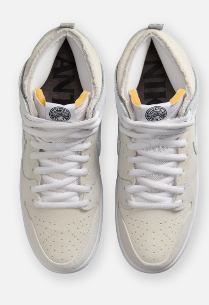 Nike SB x Antihero Dunk High Pro, White/Black