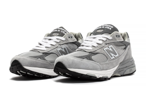 New Balance 993 Core Made in USA Men's Sneakers – Grey / White