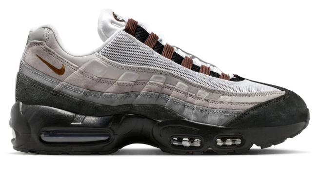 Nike SB Air Max 95 Skate Shoes – Black / Cacao Wow / Anthracite / Light Graphite