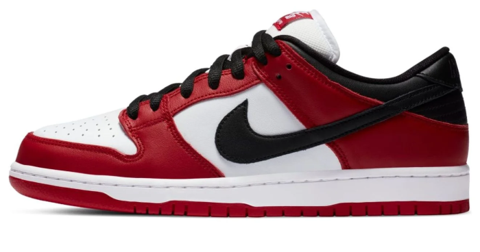 Nike SB Dunk Low 'J-Pack Chicago' – Red / White / Black