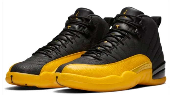 Air Jordan 12 Retro “University Gold” – Black / University Gold