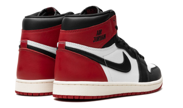 Air Jordan 1 High OG “Black Toe Reimagined” – Black, White & Red | DZ5485-106
